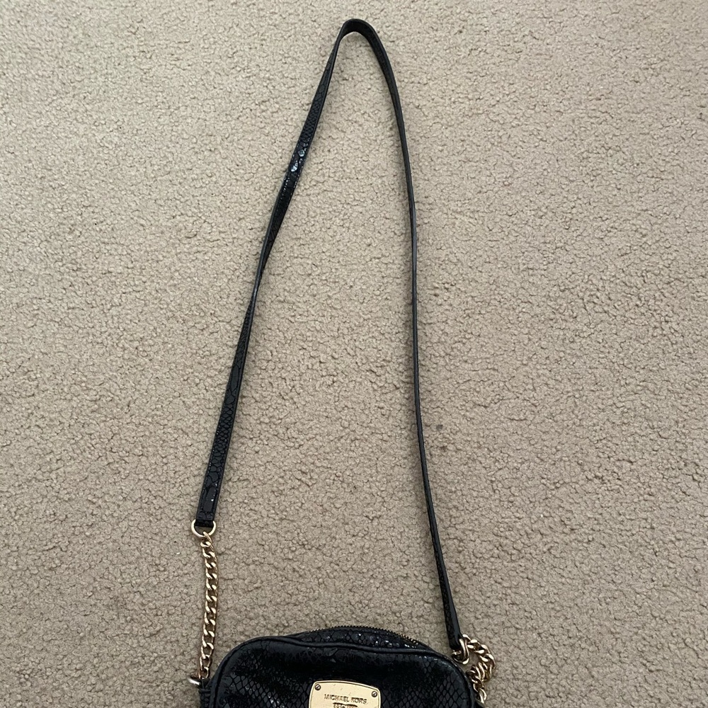 Michael Kors Black Python Crossbody - image 2
